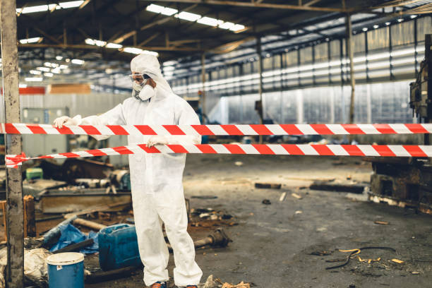 Professional Odor Removal technician working in Hickman, KY